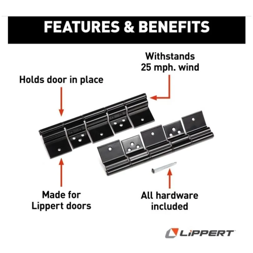 Friction Hinge Kit - Black (Li